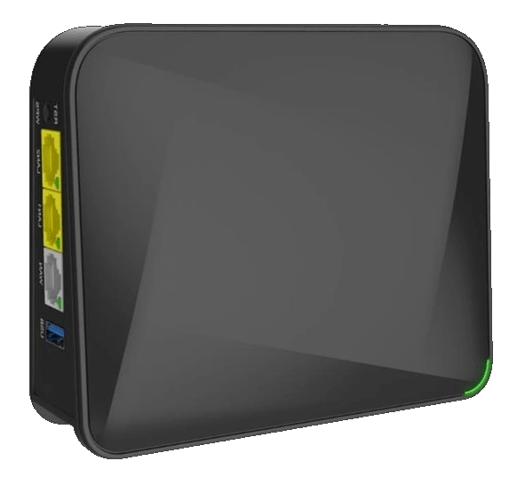 Wi‑Fi роутер «Smart Box GIGA» вид сбоку